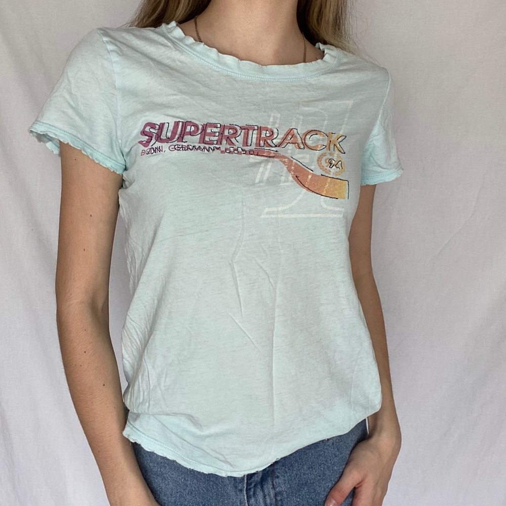 Vintage Supertrack T-shirt 💙